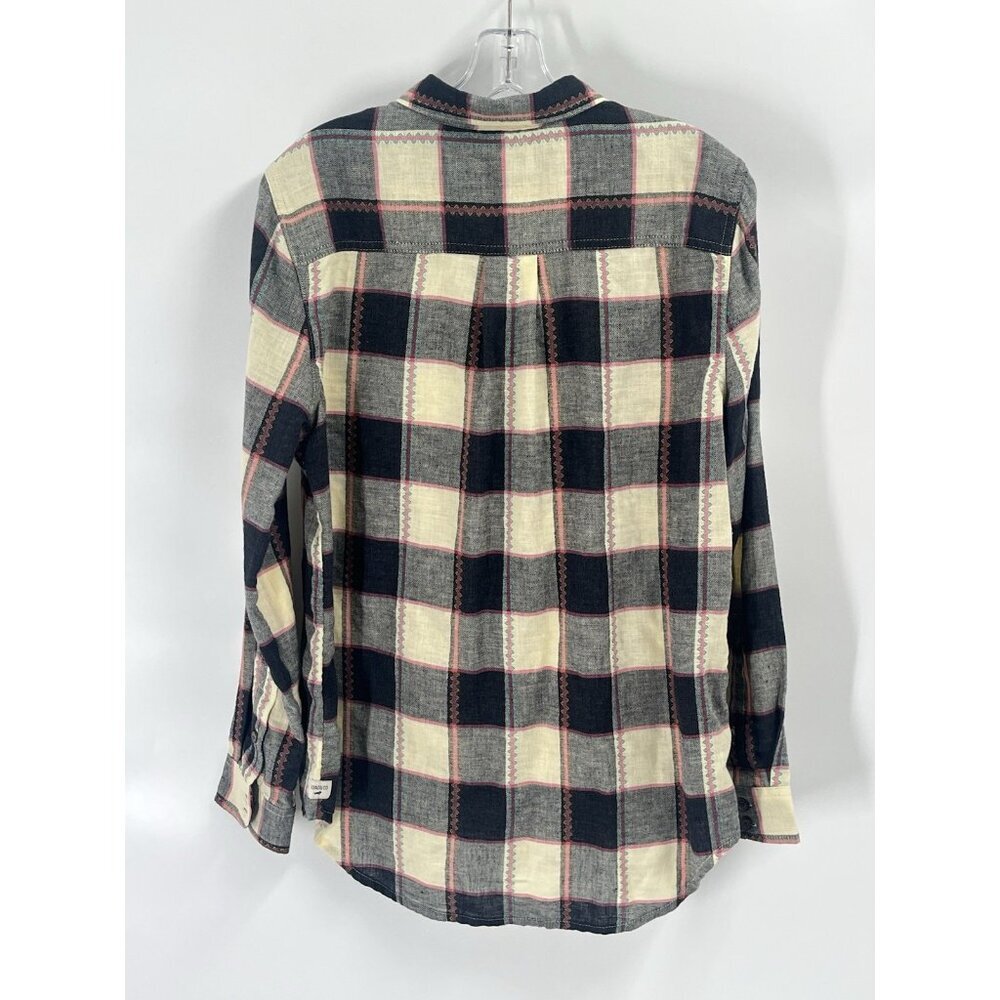 Toad & Co Reform Flannel Shirt Button Down Sz Medium - Picture 6 of 6